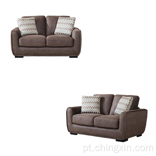 Conjuntos de sofás secionais sofás de dois lugares para móveis no atacado